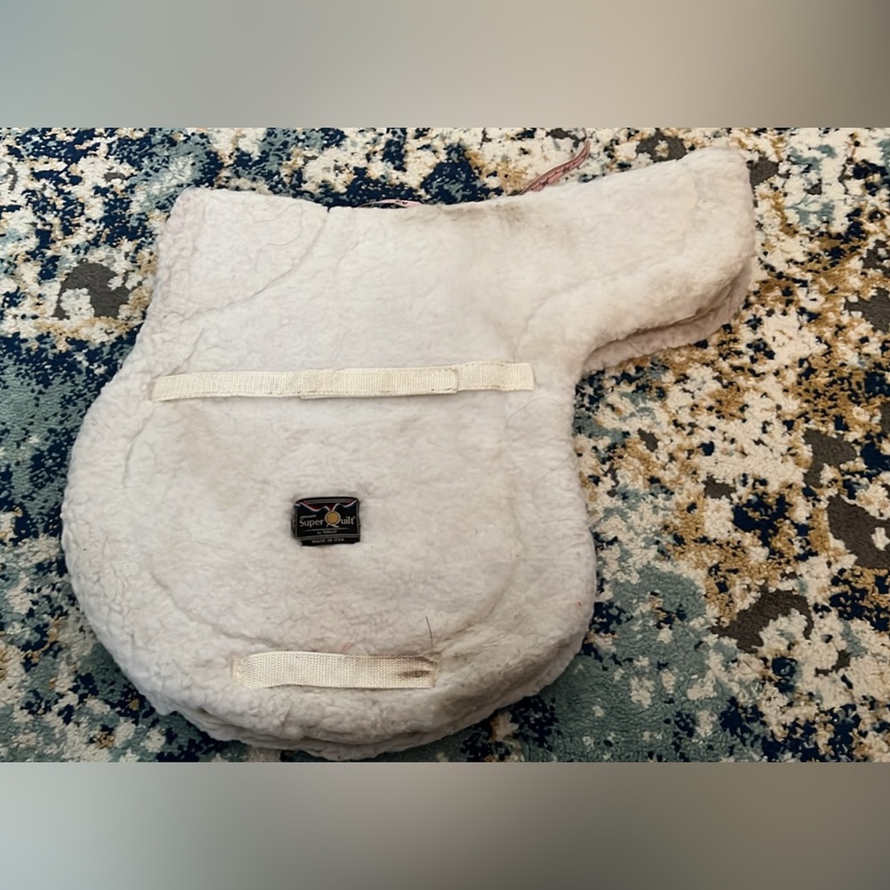 COPY - Toklat Medallion Super Quilt Pad -English Saddle Pad-Used only for showi…